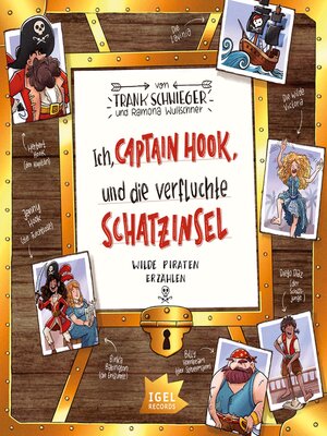 cover image of Ich, Captain Hook, und die verfluchte Schatzinsel